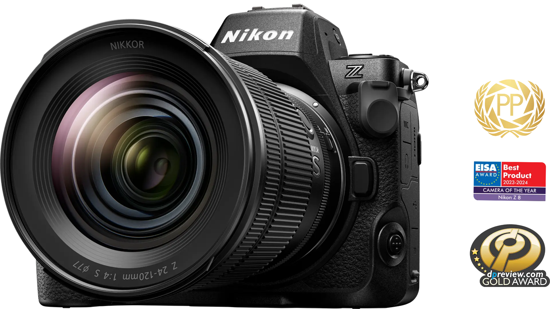 Nikon Z8 vue de face